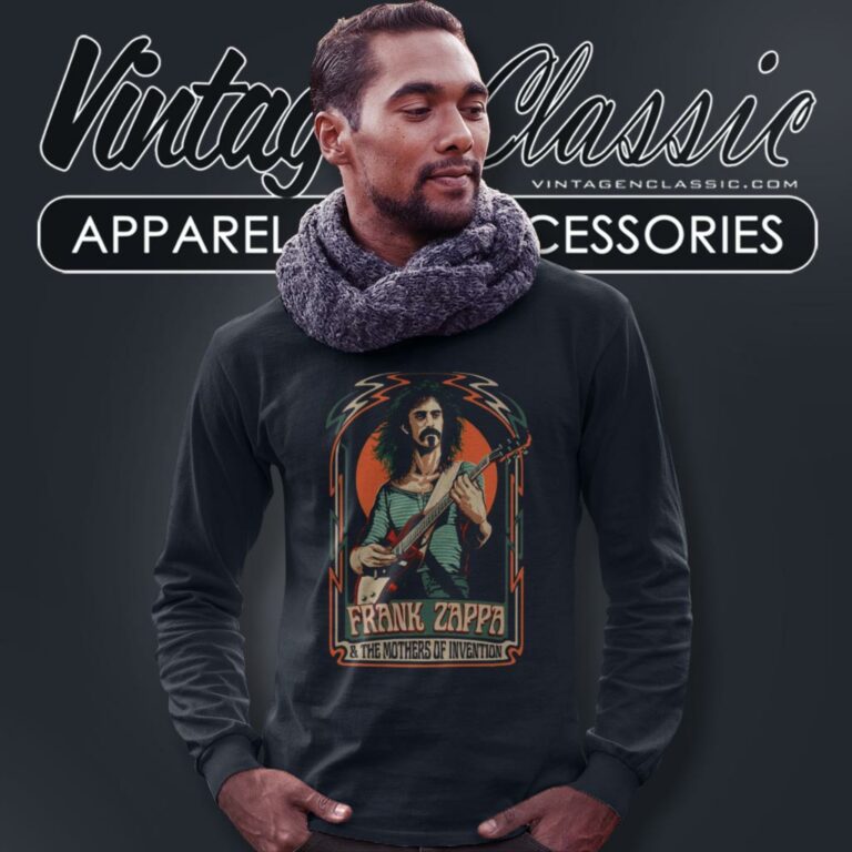 Frank Zappa Shirt The Mothers Of Invention Long Sleeve Tee Frank Zappa Shirt The Mothers Of Invention Long Sleeve Tee
