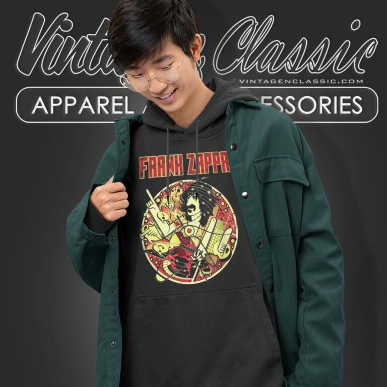 Frank Zappa Show Tribute Hoodie Frank Zappa Show Tribute Hoodie