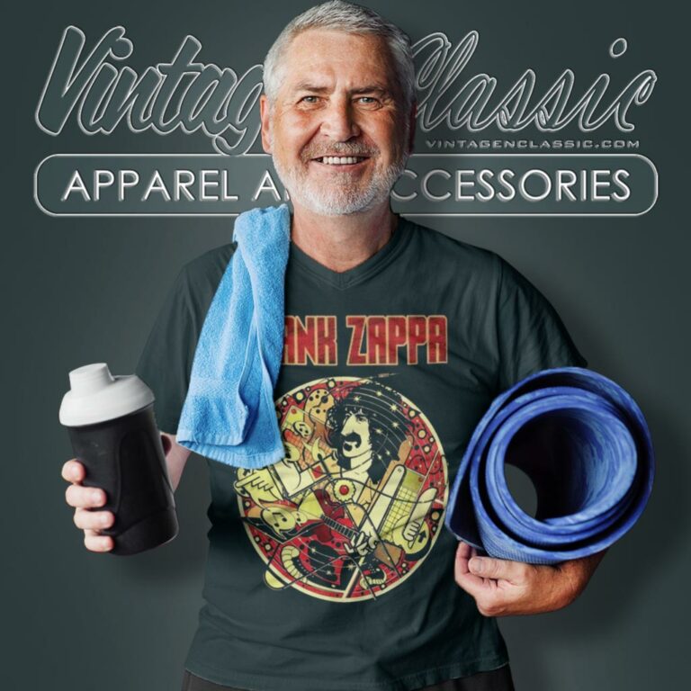 Frank Zappa Show Tribute V Neck TShirt Frank Zappa Show Tribute V Neck TShirt