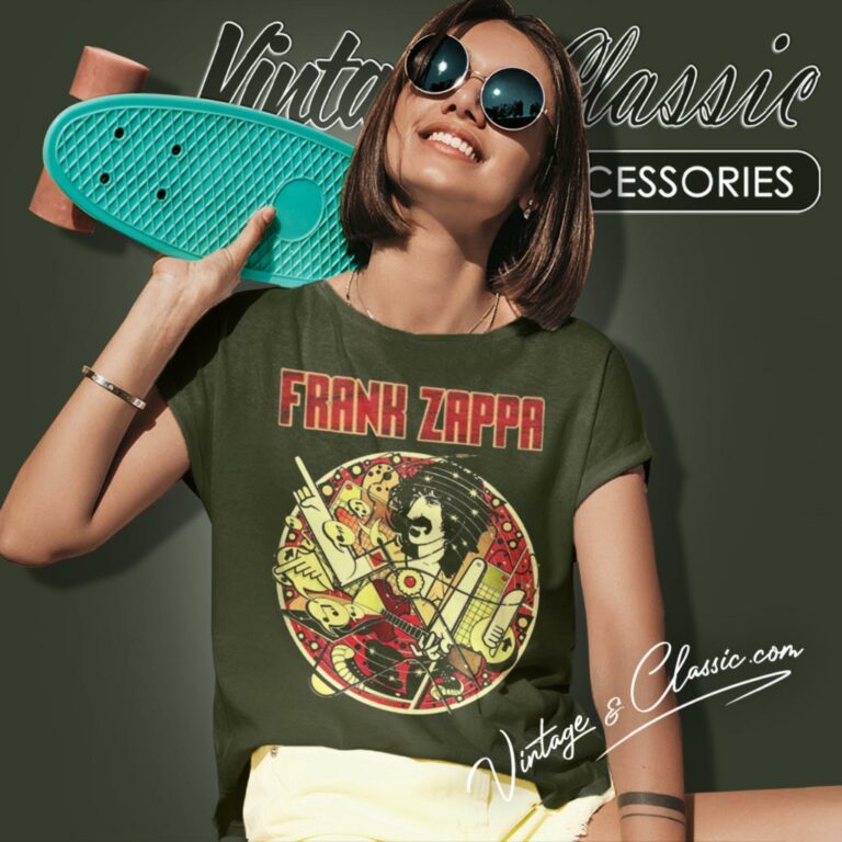 Frank Zappa Show Tribute Women T Shirt Frank Zappa Show Tribute Women T Shirt