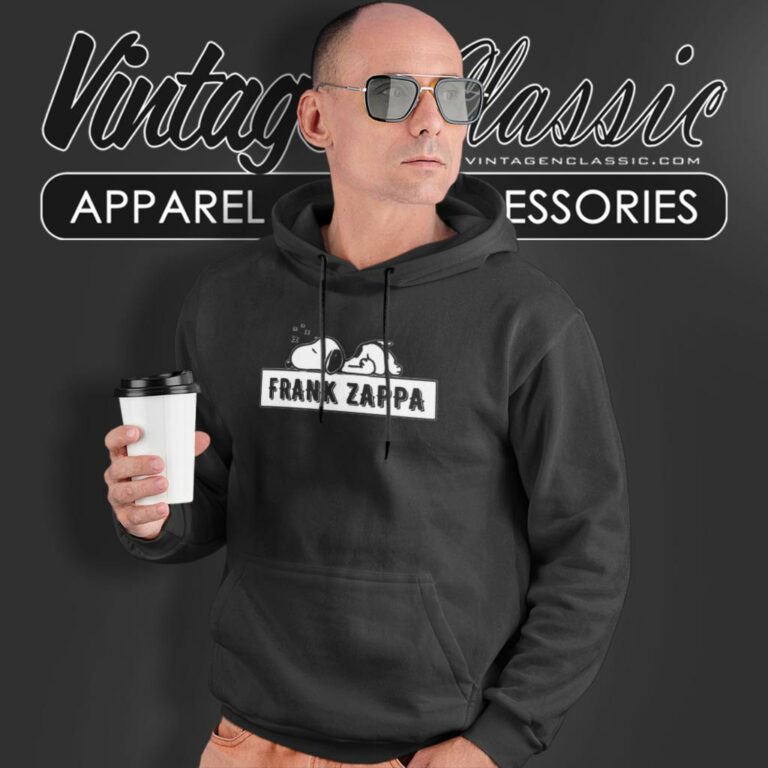 Frank Zappa Snoopy Hoodie Frank Zappa Snoopy Hoodie