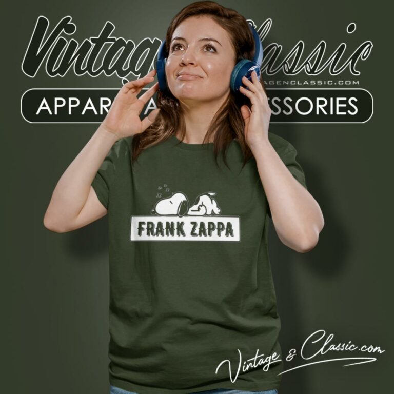 Frank Zappa Snoopy Women T Shirt Frank Zappa Snoopy Women T Shirt