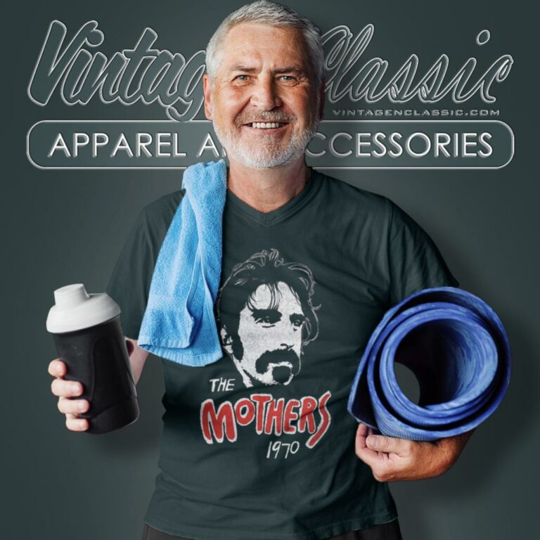 Frank Zappa The Mothers 1970 V Neck TShirt Frank Zappa The Mothers 1970 V Neck TShirt