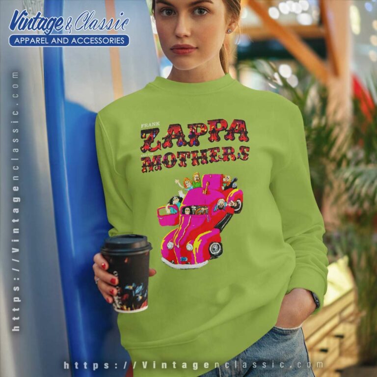 Frank Zappa The Mothers Black Sweatshirt Frank Zappa The Mothers Black Sweatshirt