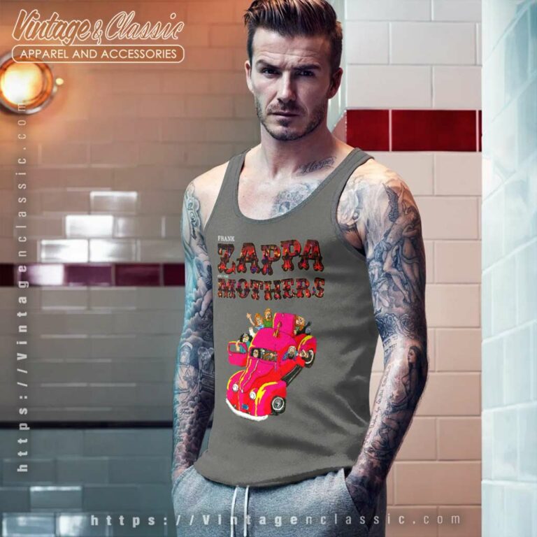 Frank Zappa The Mothers Black Tank Top Racerback Frank Zappa The Mothers Black Tank Top Racerback