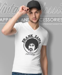 Frank Zappa The Mothers Shirt 6 Frank Zappa The Mothers V Neck TShirt