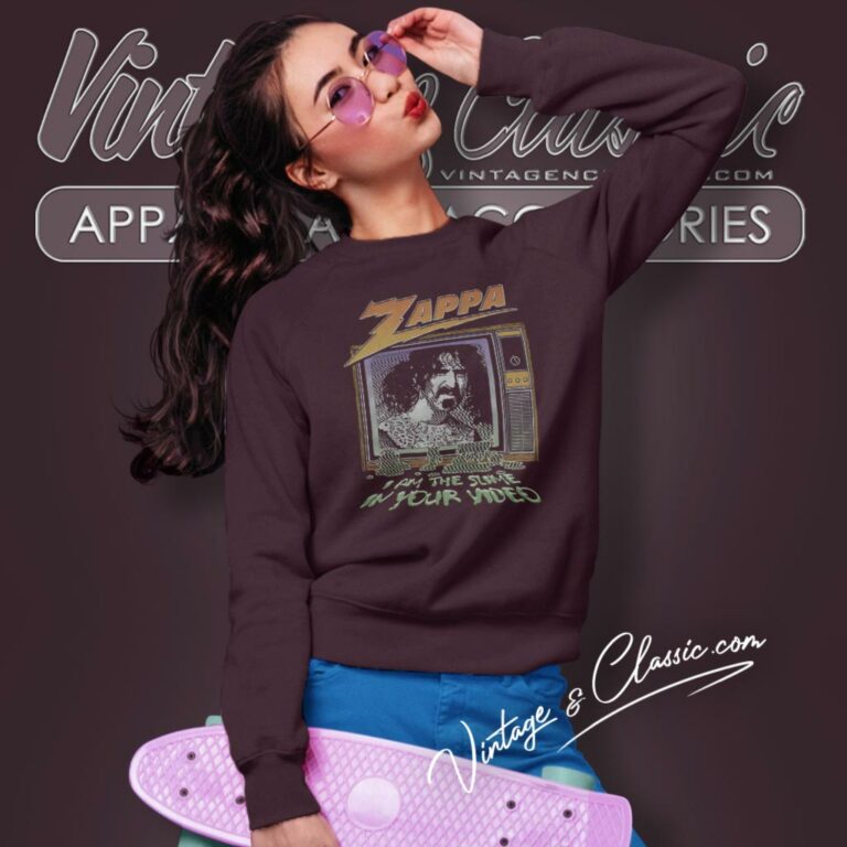 Frank Zappa The Slime Sweatshirt Frank Zappa The Slime Sweatshirt