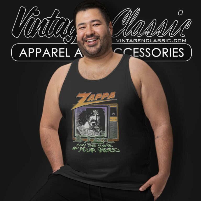 Frank Zappa The Slime Tank Top Racerback Frank Zappa The Slime Tank Top Racerback