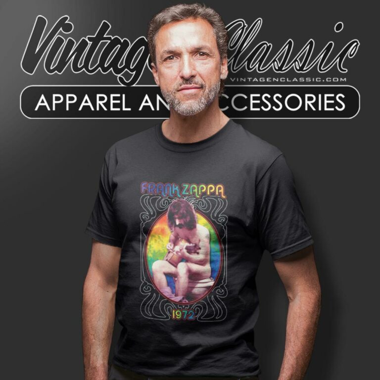 Frank Zappa Toilet 1972 T Shirt Frank Zappa Toilet 1972 T Shirt