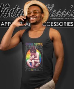 Frank Zappa Toilet 1972 Shirt 4 Frank Zappa Toilet 1972 Tank Top Racerback