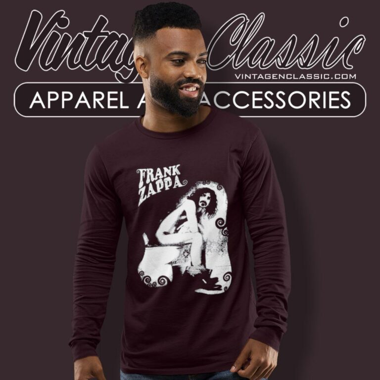 Frank Zappa Toilet Long Sleeve Tee Frank Zappa Toilet Long Sleeve Tee