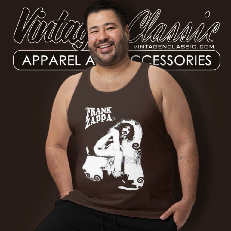 Frank Zappa Toilet Tank Top Racerback Frank Zappa Toilet Tank Top Racerback