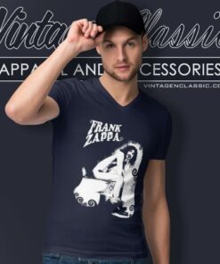 Frank Zappa Toilet Shirt 5 Frank Zappa Toilet V Neck TShirt