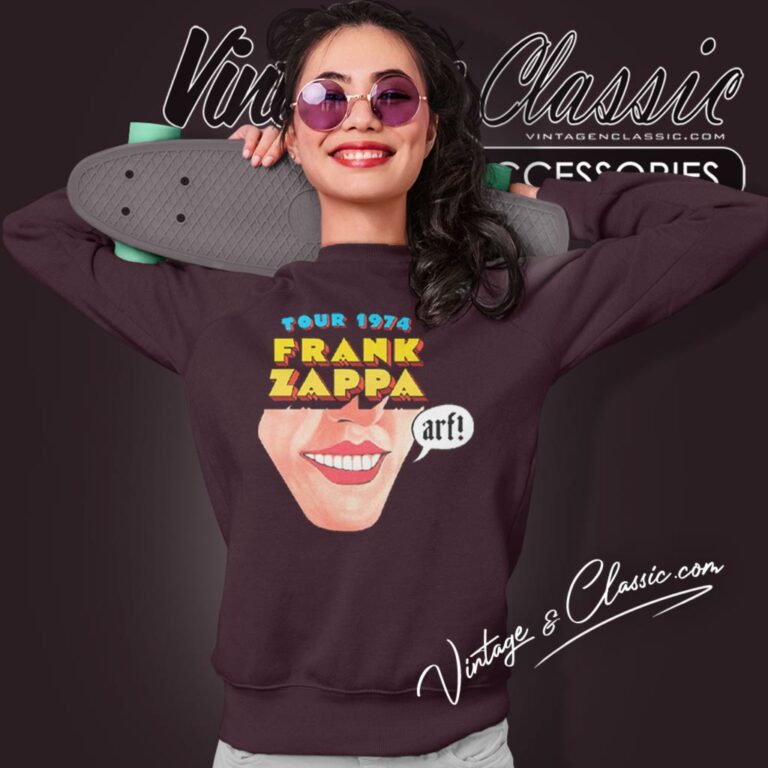 Frank Zappa Tour 1974 Sweatshirt Frank Zappa Tour 1974 Sweatshirt