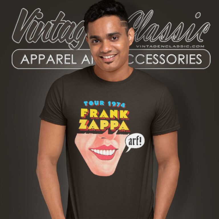 Frank Zappa Tour 1974 T Shirt Frank Zappa Tour 1974 T Shirt