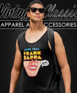 Frank Zappa Tour 1974 Tank Top Racerback