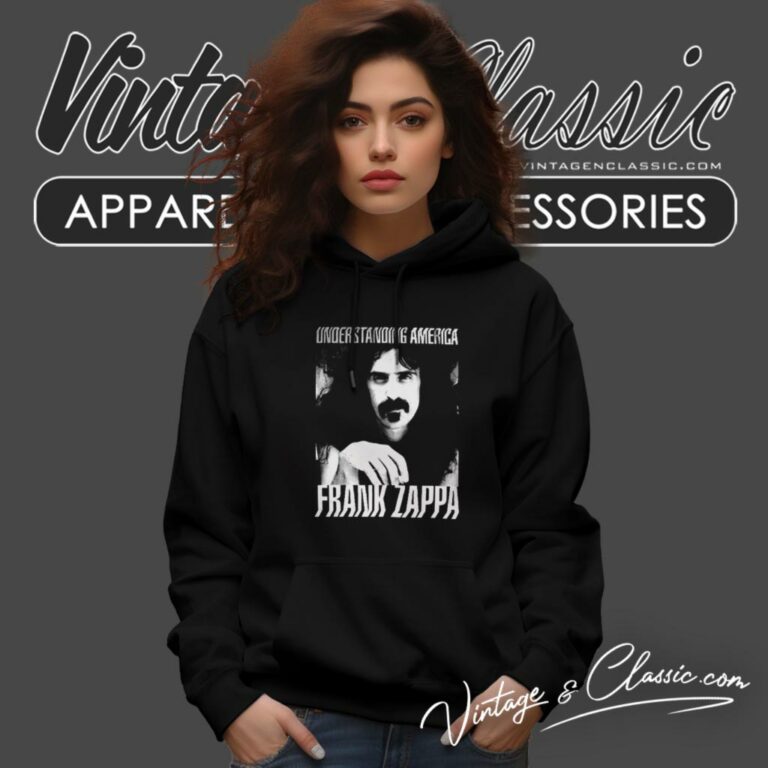 Frank Zappa Understanding America Hoodie Frank Zappa Understanding America Hoodie