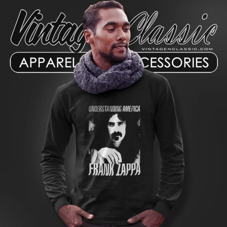 Frank Zappa Understanding America Long Sleeve Tee Frank Zappa Understanding America Long Sleeve Tee