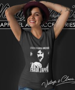 Frank Zappa Understanding America V Neck TShirt