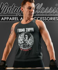 Frank Zappa Us Tour 77 Tank Top Racerback