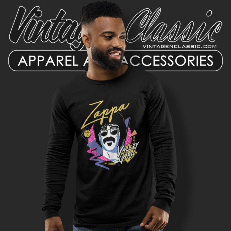 Frank Zappa Valley Girl Long Sleeve Tee Frank Zappa Valley Girl Long Sleeve Tee