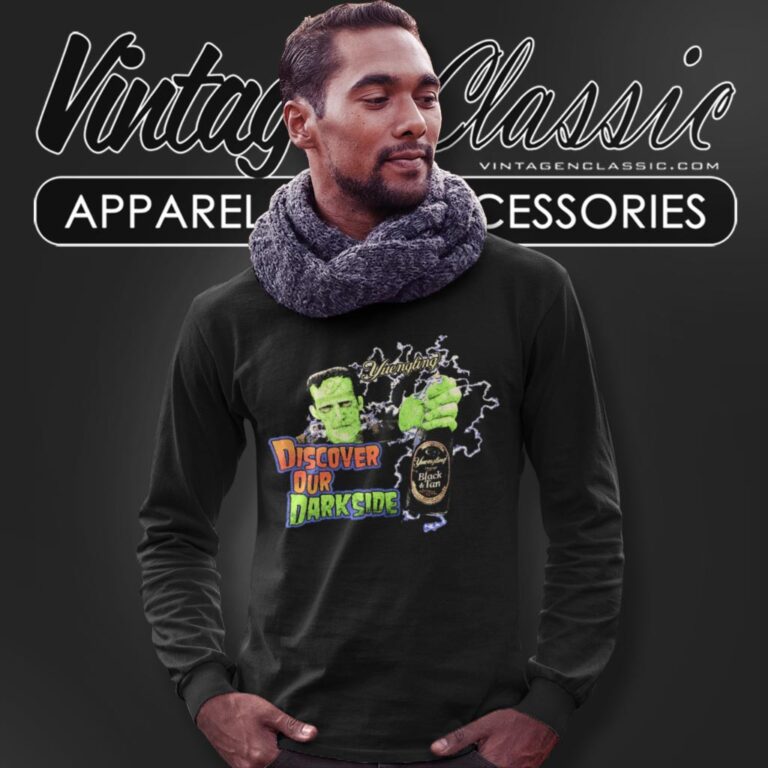 Frankenstein Yuengling Beer Horror Movie Long Sleeve Tee Frankenstein Yuengling Beer Horror Movie Long Sleeve Tee