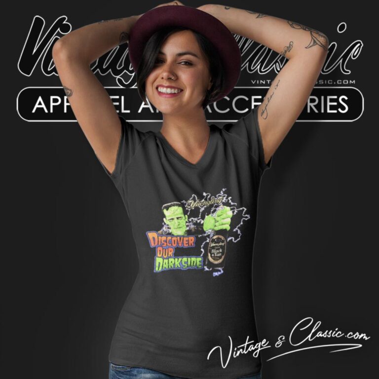 Frankenstein Yuengling Beer Horror Movie V Neck TShirt Frankenstein Yuengling Beer Horror Movie V Neck TShirt