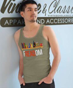 Freadom Shirt Freedom To Read Tank Top Racerback