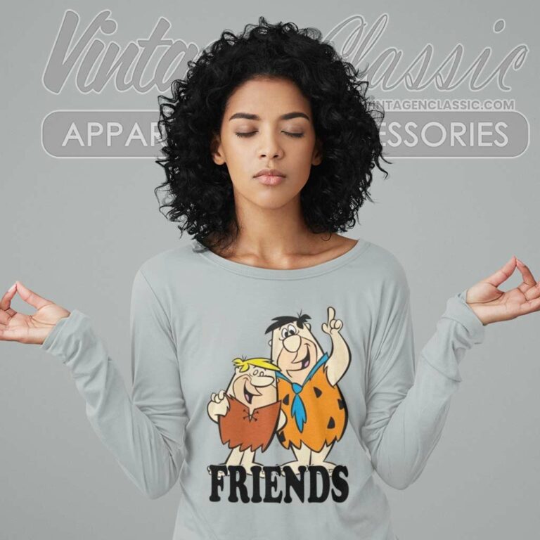 Fred And Barney Are Friends Long Sleeve Tee Fred And Barney Are Friends Long Sleeve Tee