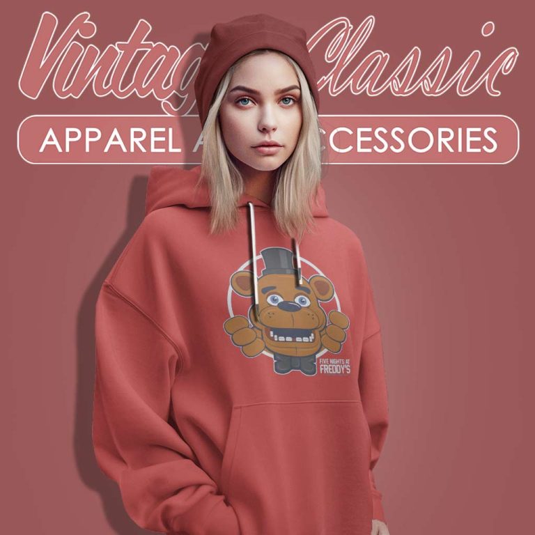 Freddy Fazbear Face And Hands Hoodie Freddy Fazbear Face And Hands Hoodie