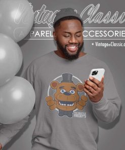 Freddy Fazbear Face And Hands Sweatshirt