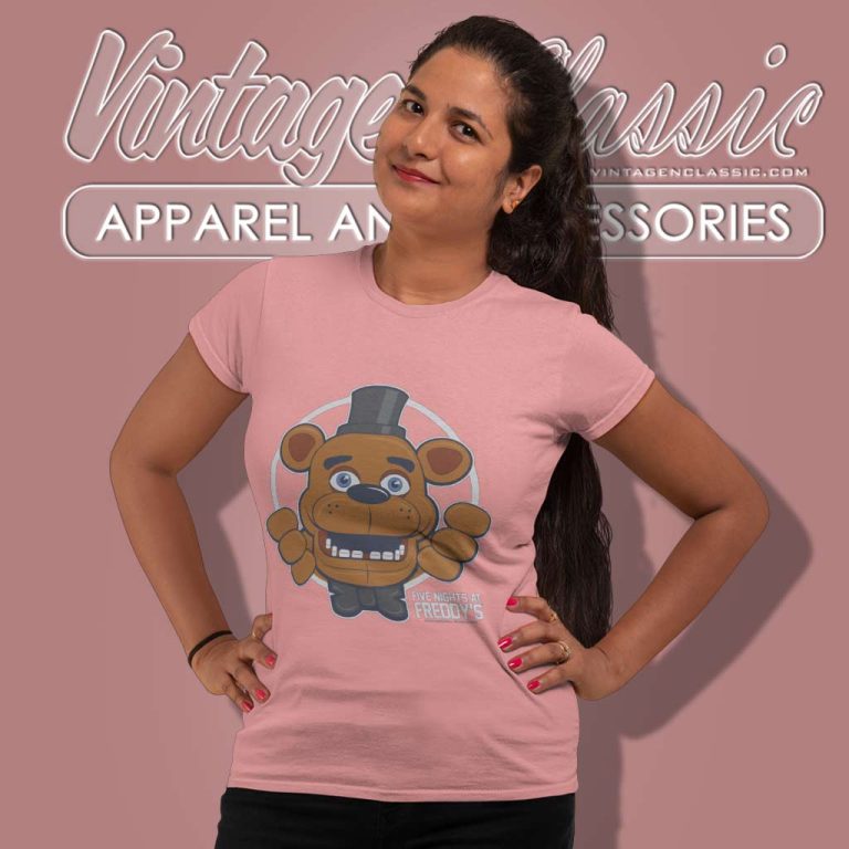 Freddy Fazbear Face And Hands Women TShirt Freddy Fazbear Face And Hands Women TShirt