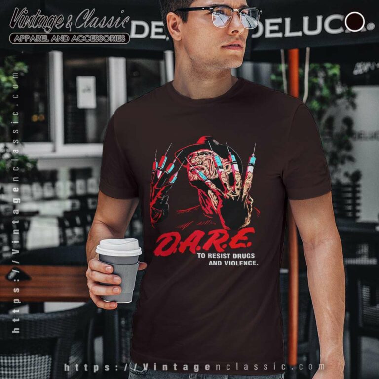 Freddy Krueger Dare Horror Halloween T Shirt Freddy Krueger Dare Horror Halloween T Shirt