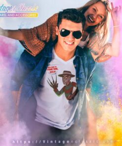 Freddy Welcome To Prime Time Bitch V Neck TShirt