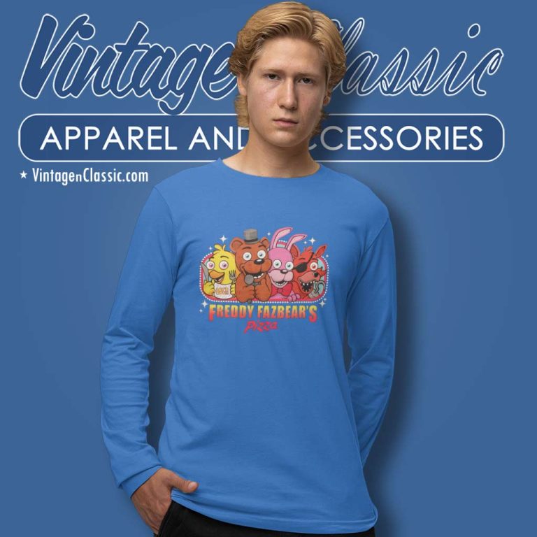 Freddys Fazbears Pizza Long Sleeve Tee Freddys Fazbears Pizza Long Sleeve Tee