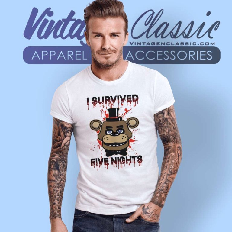 Freddys I Survived Five Night T Shirt Freddys I Survived Five Night T Shirt