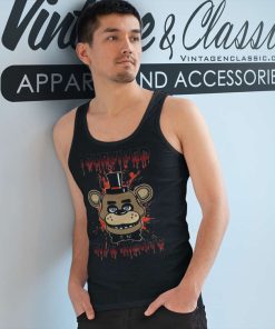 Freddys I Survived Five Night Tank Top Racerback