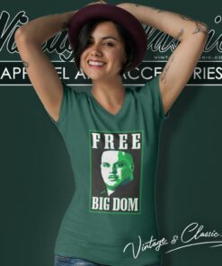 Free Big Dom Philadelphia Eagles V Neck TShirt