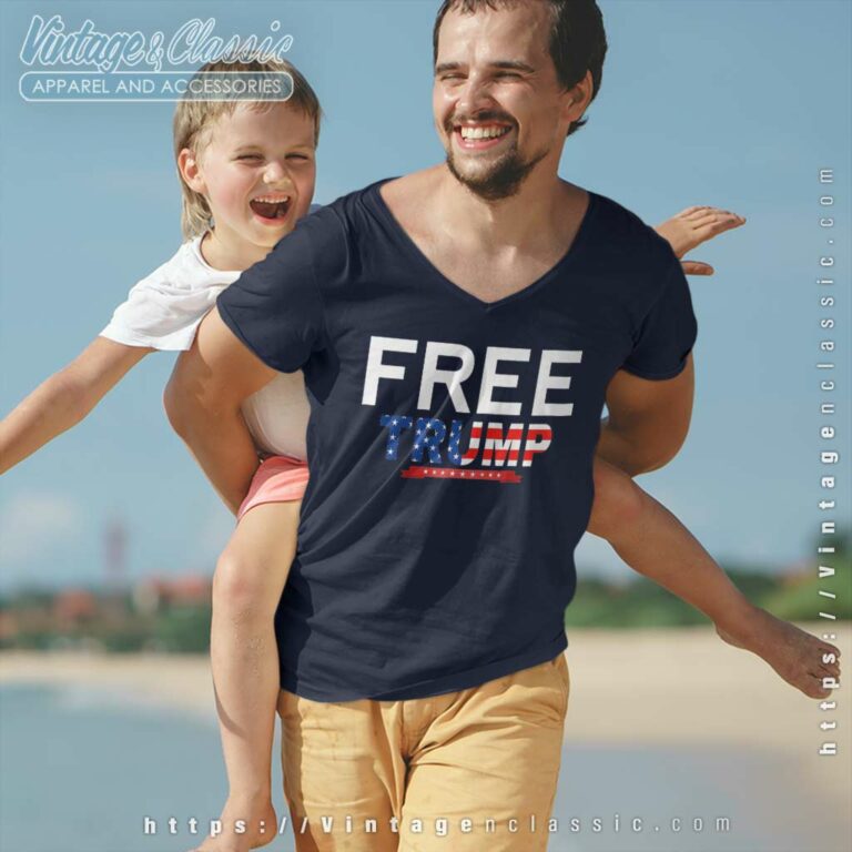 Free Donald Trump Maga 2024 V Neck TShirt Free Donald Trump Maga 2024 V Neck TShirt