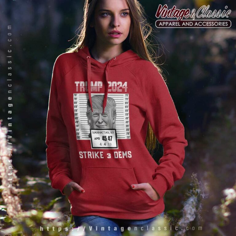 Free Donald Trump Strike 3 Dems Pro Maga Hoodie Free Donald Trump Strike 3 Dems Pro Maga Hoodie