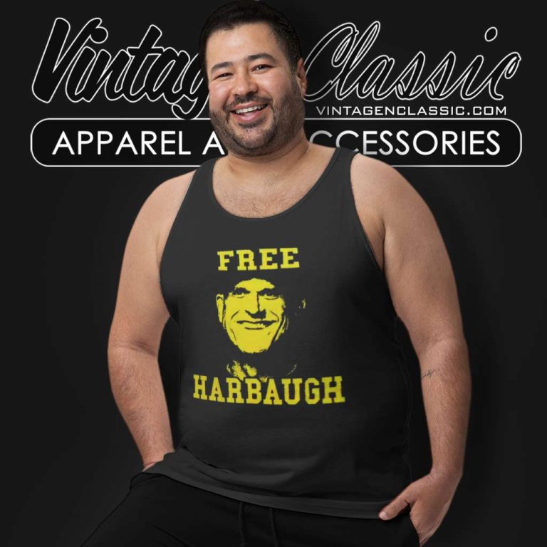Free Harbaugh Shirt Big Ten Suspends Jim Harbaugh Tank Top Racerback Free Harbaugh Shirt Big Ten Suspends Jim Harbaugh Tank Top Racerback