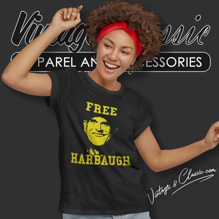 Free Harbaugh Shirt Big Ten Suspends Jim Harbaugh Women TShirt Free Harbaugh Shirt Big Ten Suspends Jim Harbaugh Women TShirt