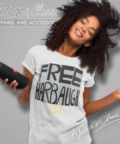 Free Harbaugh Shirt Michigan Coach Scandal Women TShirt