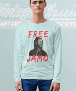 Free Jamo Portrait Long Sleeve Tee