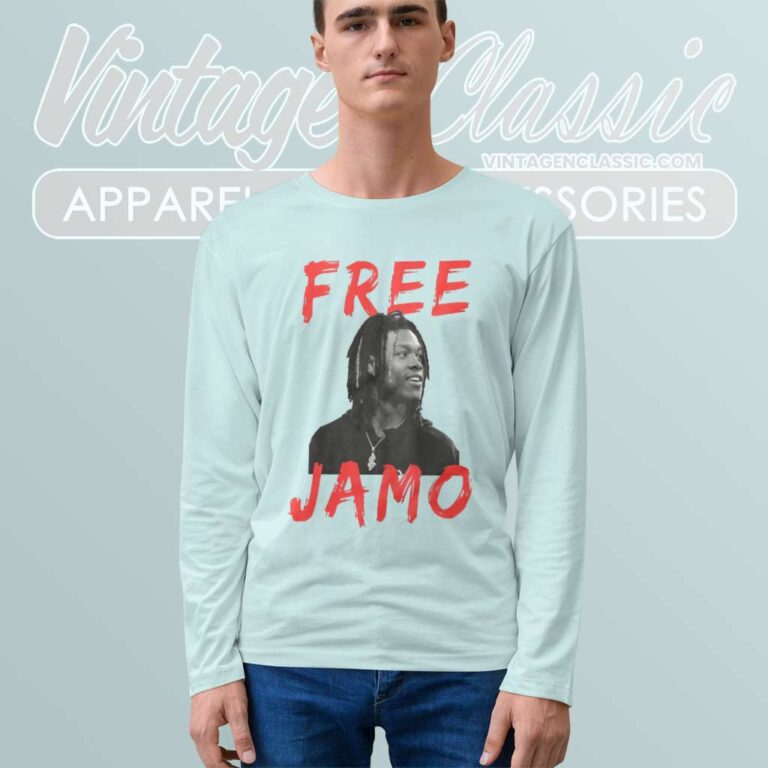 Free Jamo Portrait Long Sleeve Tee Free Jamo Portrait Long Sleeve Tee