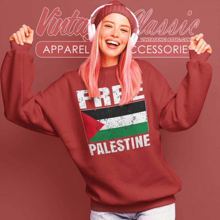 Free Palestine Arabic Big Palestine Flag Free Gaza Sweatshirt Free Palestine Arabic Big Palestine Flag Free Gaza Sweatshirt