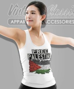 Free Palestine Ceasefire Now Tank Top Racerback