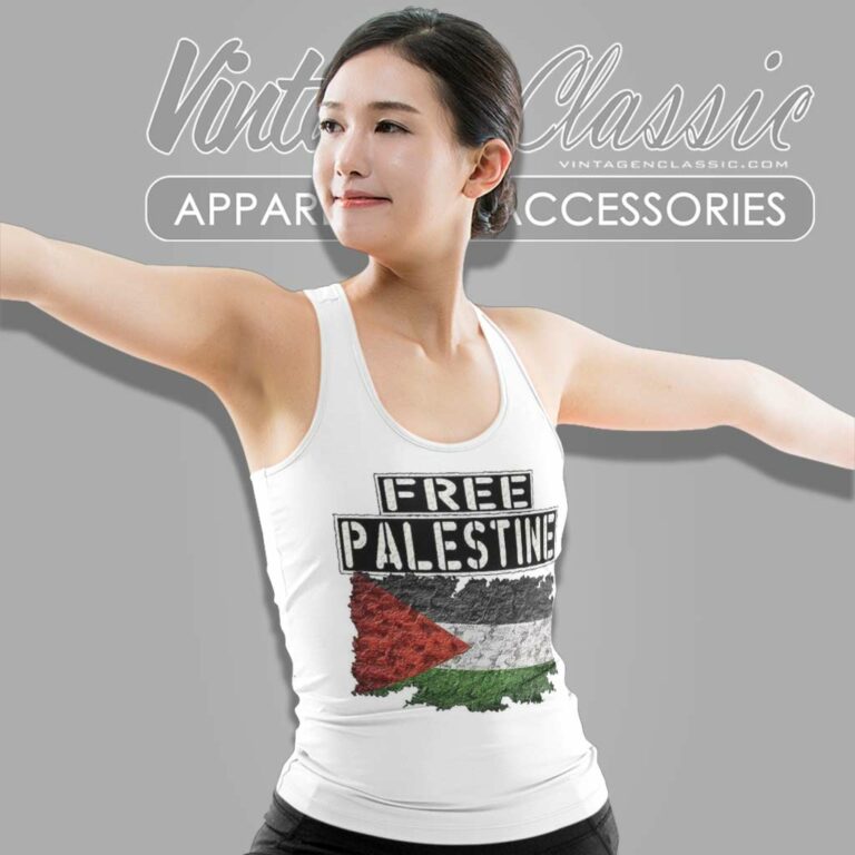 Free Palestine Ceasefire Now Tank Top Racerback Free Palestine Ceasefire Now Tank Top Racerback