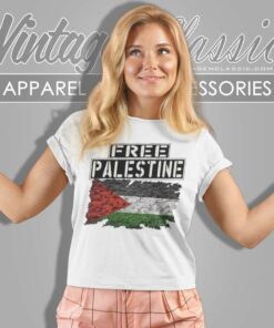 Free Palestine Ceasefire Now Women TShirt