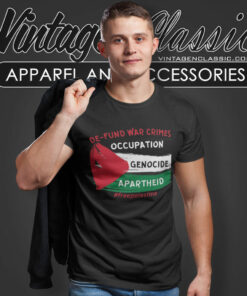Free Palestine Movement Shirt Fund War Crimes T Shirt